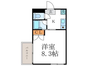 黒門京邑館の物件間取画像